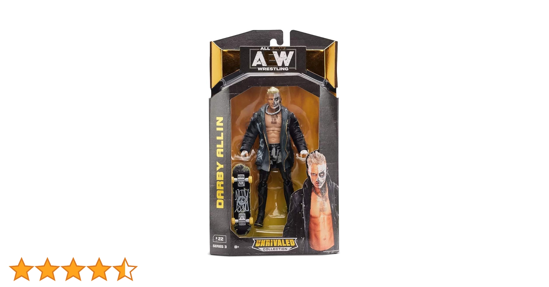 ダービー・アリン　AEW5000/1限定フィギュア Coffin Drop ダービー・アリン AEW リングサイド限定 フィギュア